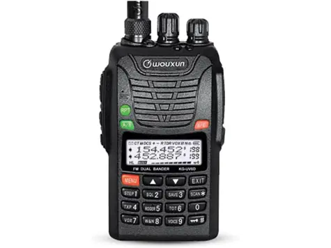 Wouxun KG-UV6D-E VHF/UHF - Walkie-talkie 2 vías