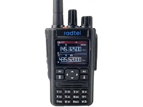 Radtel RT-490: Walkie Talkie Largo Alcance con GPS y Bluetooth