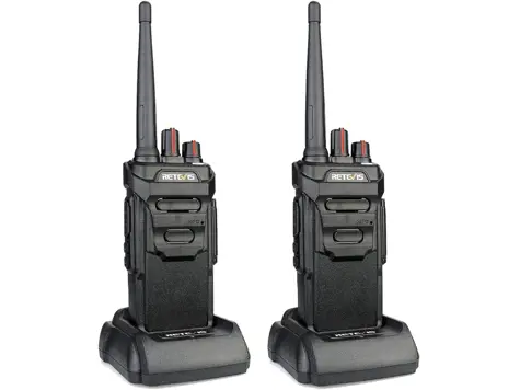 Retevis RT648 Walkie Talkie IP67 - Negro, 2 Piezas