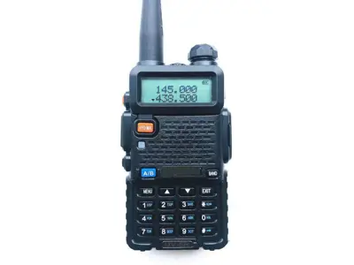 Radtel Walkie Talkie UV-5R: Doble Banda, FM, Codificación DTMF, Códigos CTCSS, Negro.