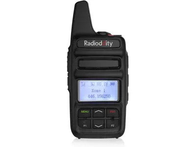 Radioddity GD-73E: Walkie Talkie Compacto de Largo Alcance