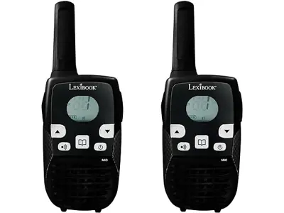 Lexibook-TW41 Walkie Talkie, Negro (Modelo Surtido) - ¡Comunicación sin límites!