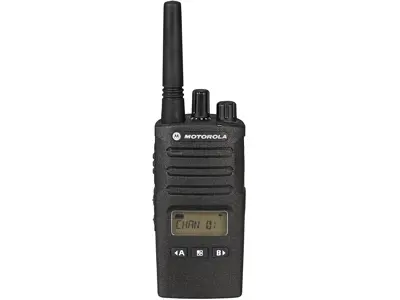 MOTOROLA XT460 - Walkie Talkie PMR446, 8 canales, Negro.